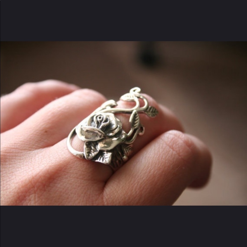 NWT Vintage style rose ring - Picture 2 of 6